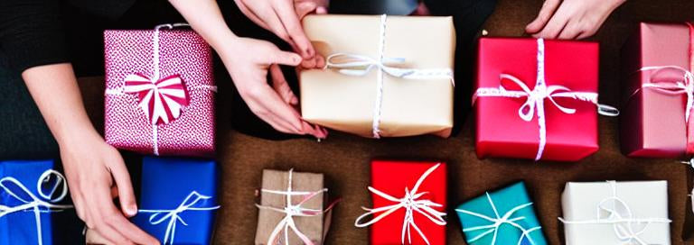 the joy of giving gift