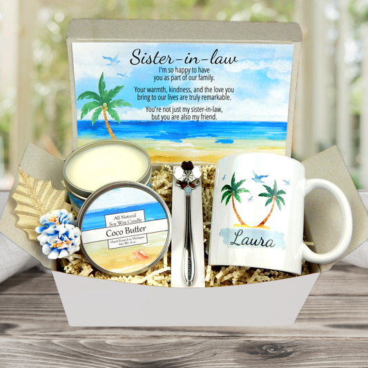 Sister-In-Law Gift Basket with Personalization