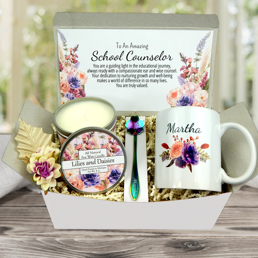 School Guidance Counselor Gift with Meaningful Message and Personalized