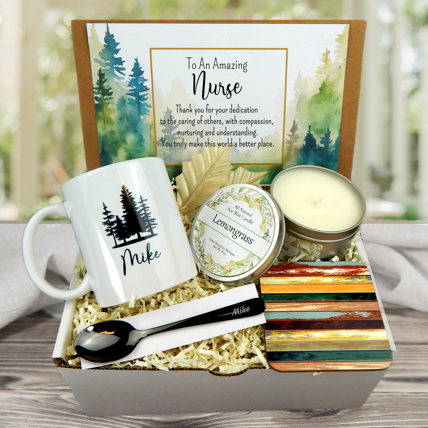 Male Nurse Appreciation Gift Basket for Men