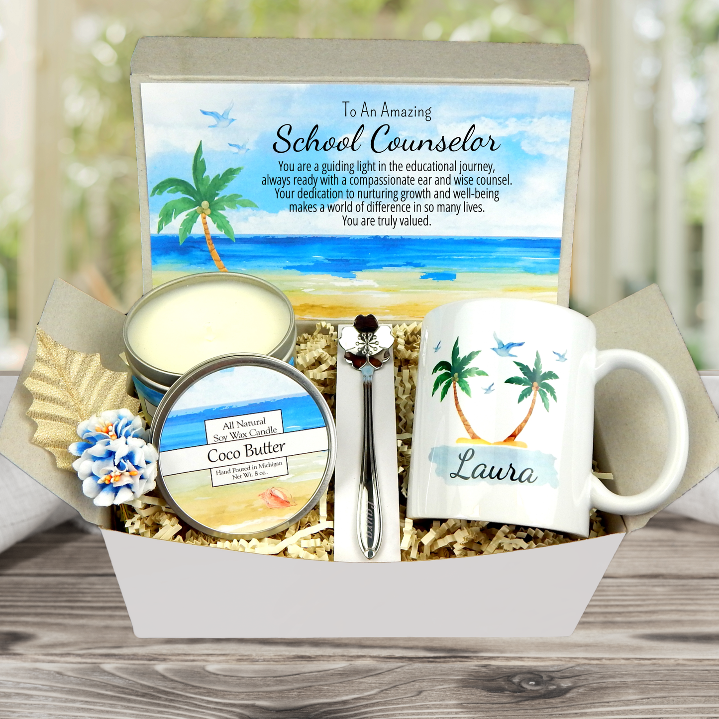 School Guidance Counselor Gift with Meaningful Message and Personalized