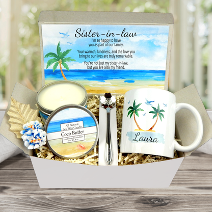 Sister-In-Law Gift Basket with Personalization