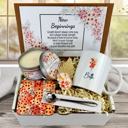 New Beginnings Gift Basket - Gift for Starting Over