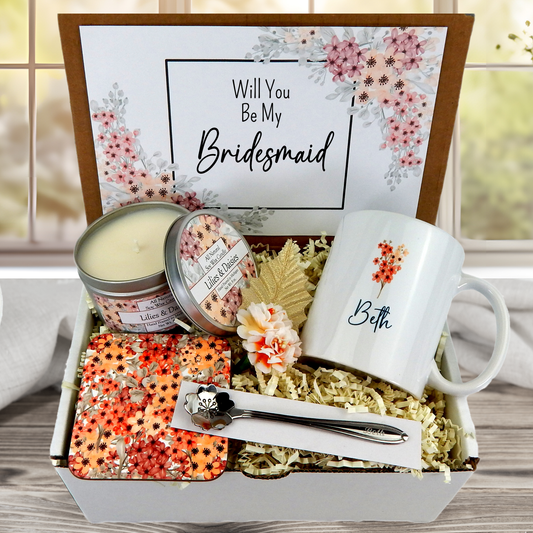 Bridesmaid Proposal Gift for Bridal Party and Maid of Honor