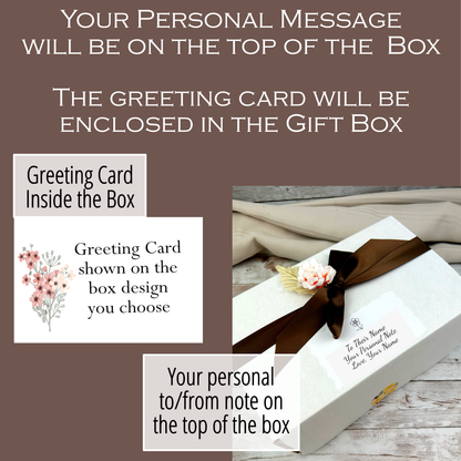 Personalized Retirement Gift Box with Coffee