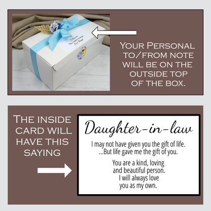 Meaningful Daughter-In-Law Gift Box with Custom Mug