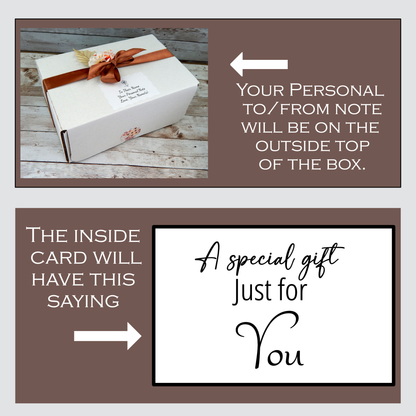 Self-care Gift Box for Women - Hygge Tea Set Luxury Gift Basket