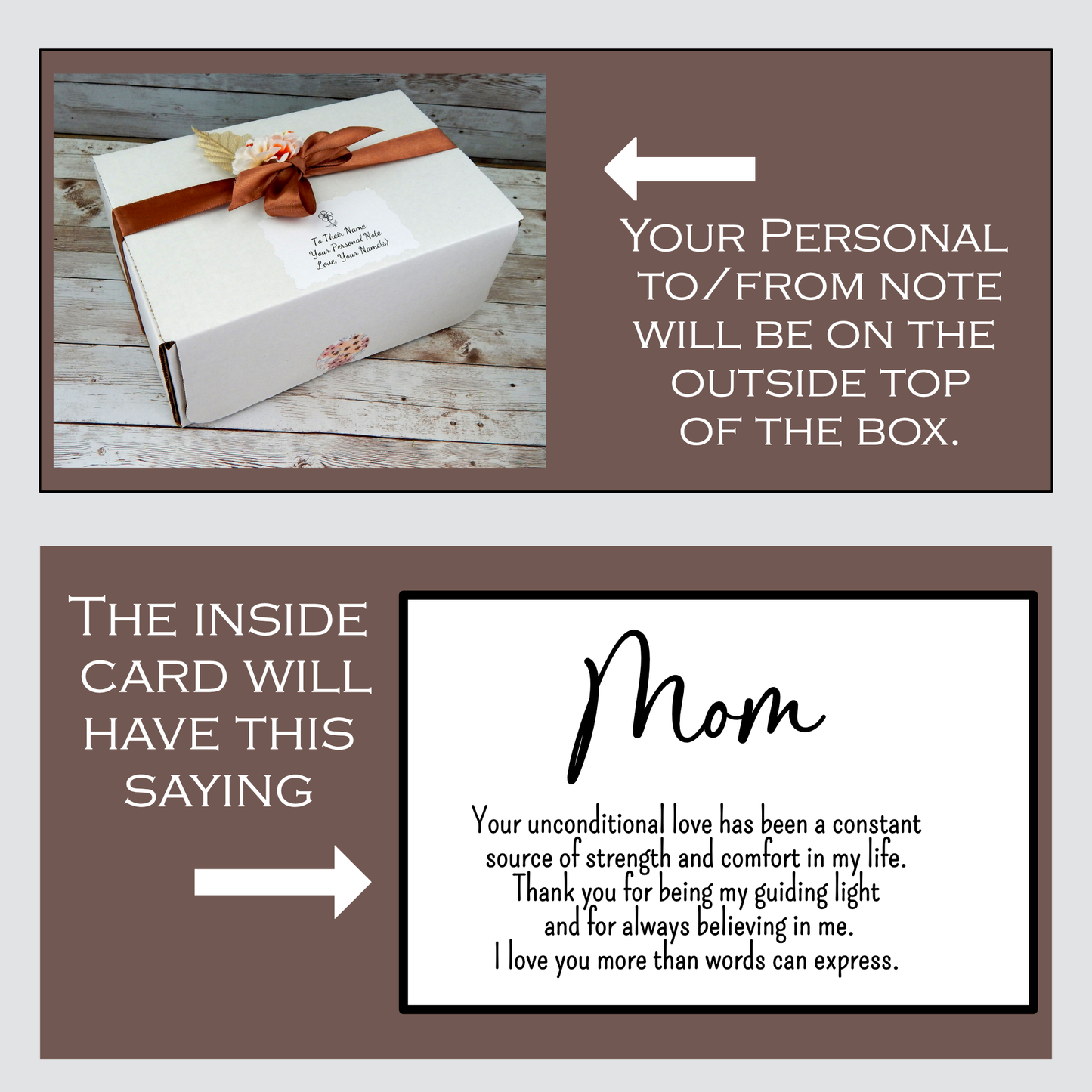 Mom Present with Keepsake Mug and Meaningful Card