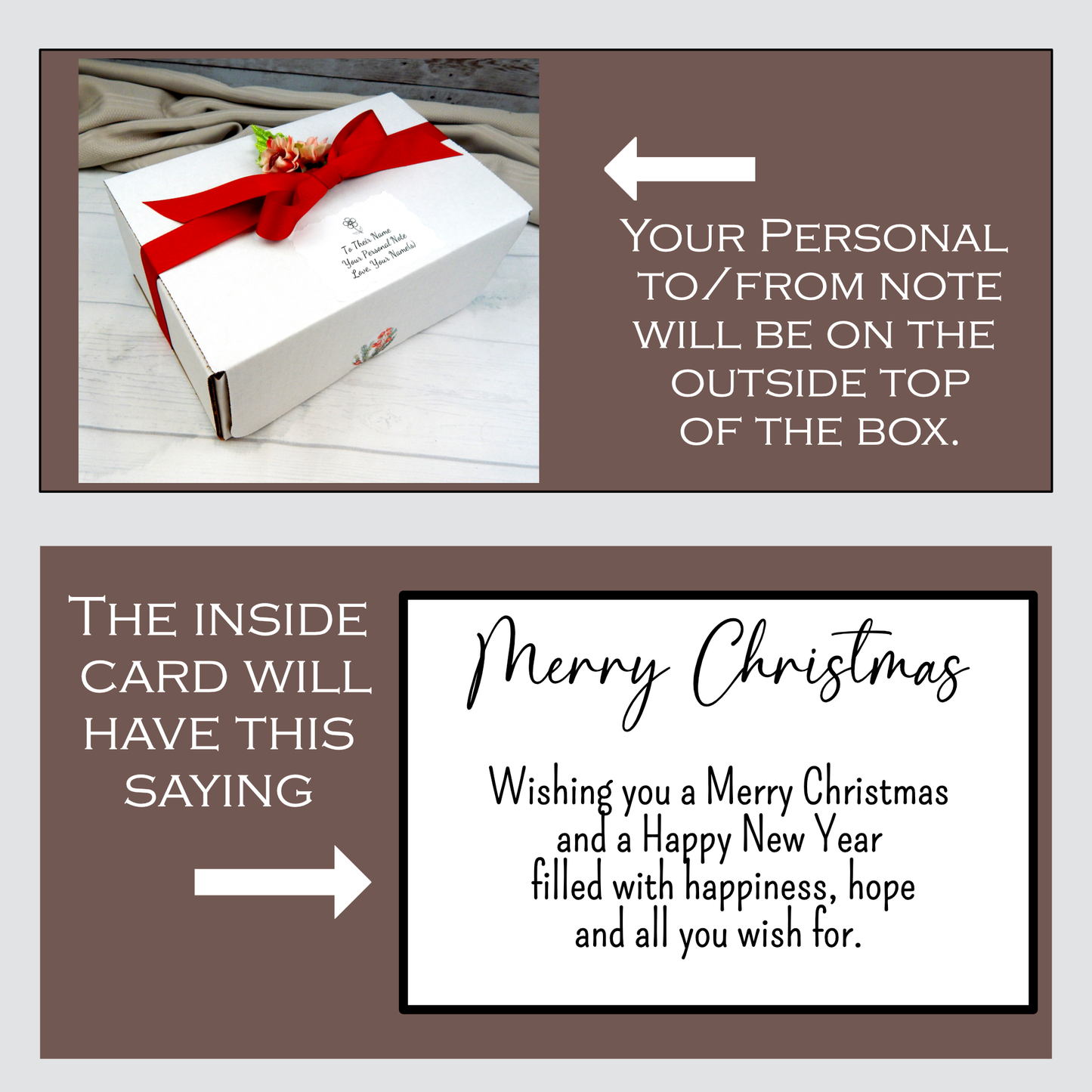 Corporate Christmas Gift Box with Personalized Coffee Mug