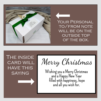 Christmas Gift Box With Personalized Holiday Coffee Mug