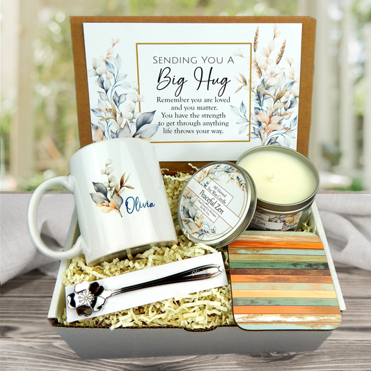 Send a Big Hug to Women Gift Basket