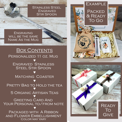 Nurse Appreciation Week 2024 - Gift Basket for Nurses - RN Present with Personalized Mug
