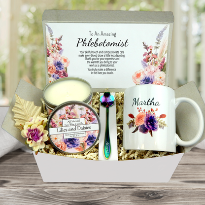 Phlebotomist Gift Basket - Appreciation Day, Birthday, Newly Certified