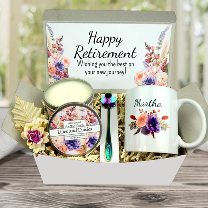 Retirement Gift for Women with Personalized Mug