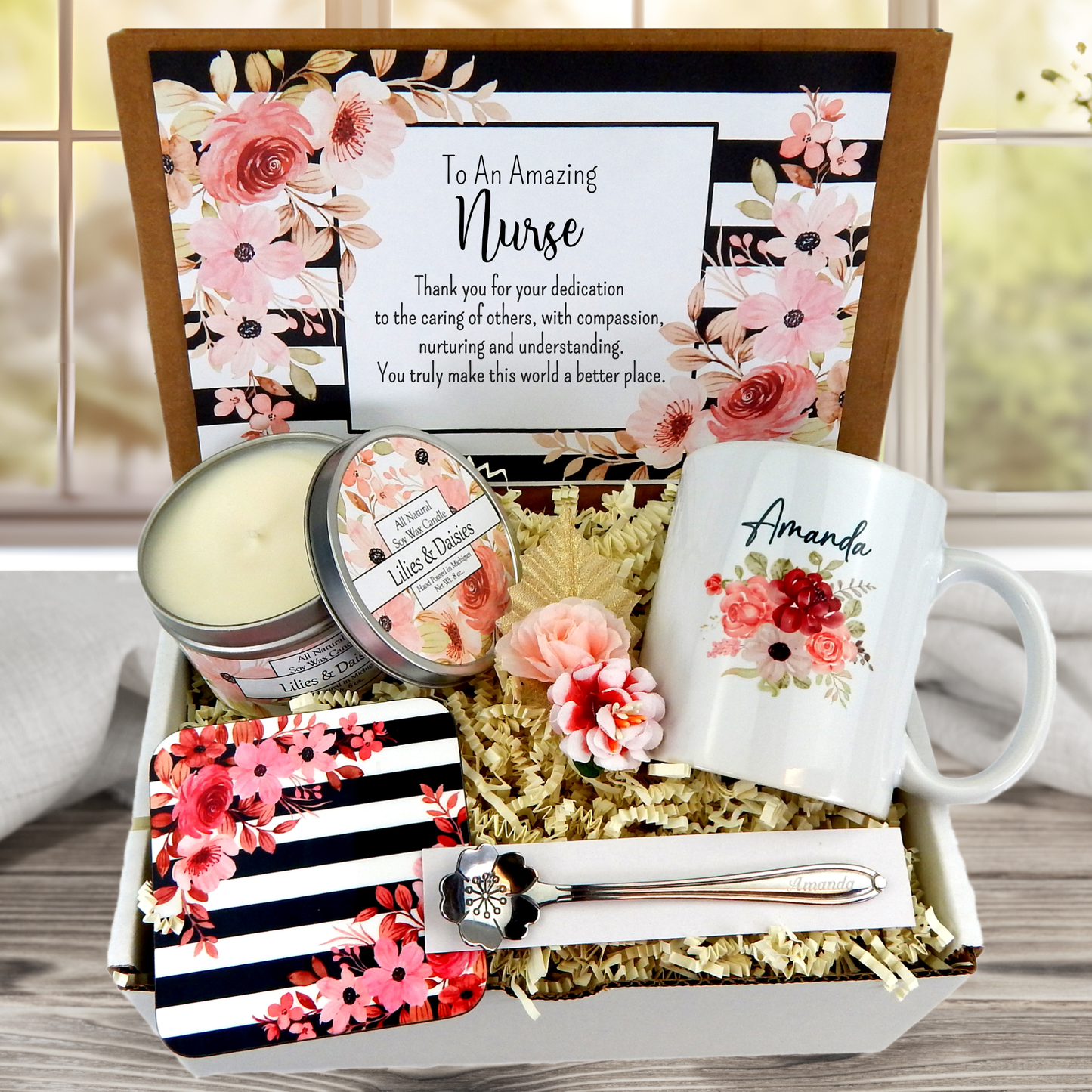 Nurse Appreciation Week Gift Basket - Nurses Day Gift Idea