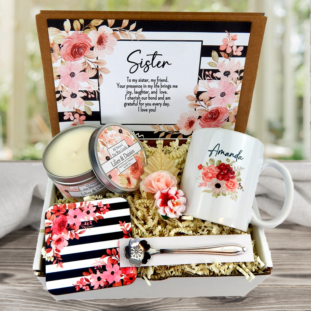 Personalized Retirement Gift Box with Hot Cocoa – Blue Stone River