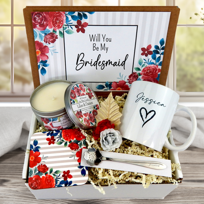 Bridesmaid Proposal Gift for Bridal Party and Maid of Honor