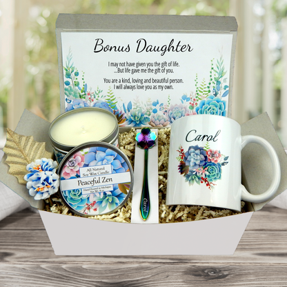 Gift for Bonus Daughter Step-Daughter Personalized Meaningful