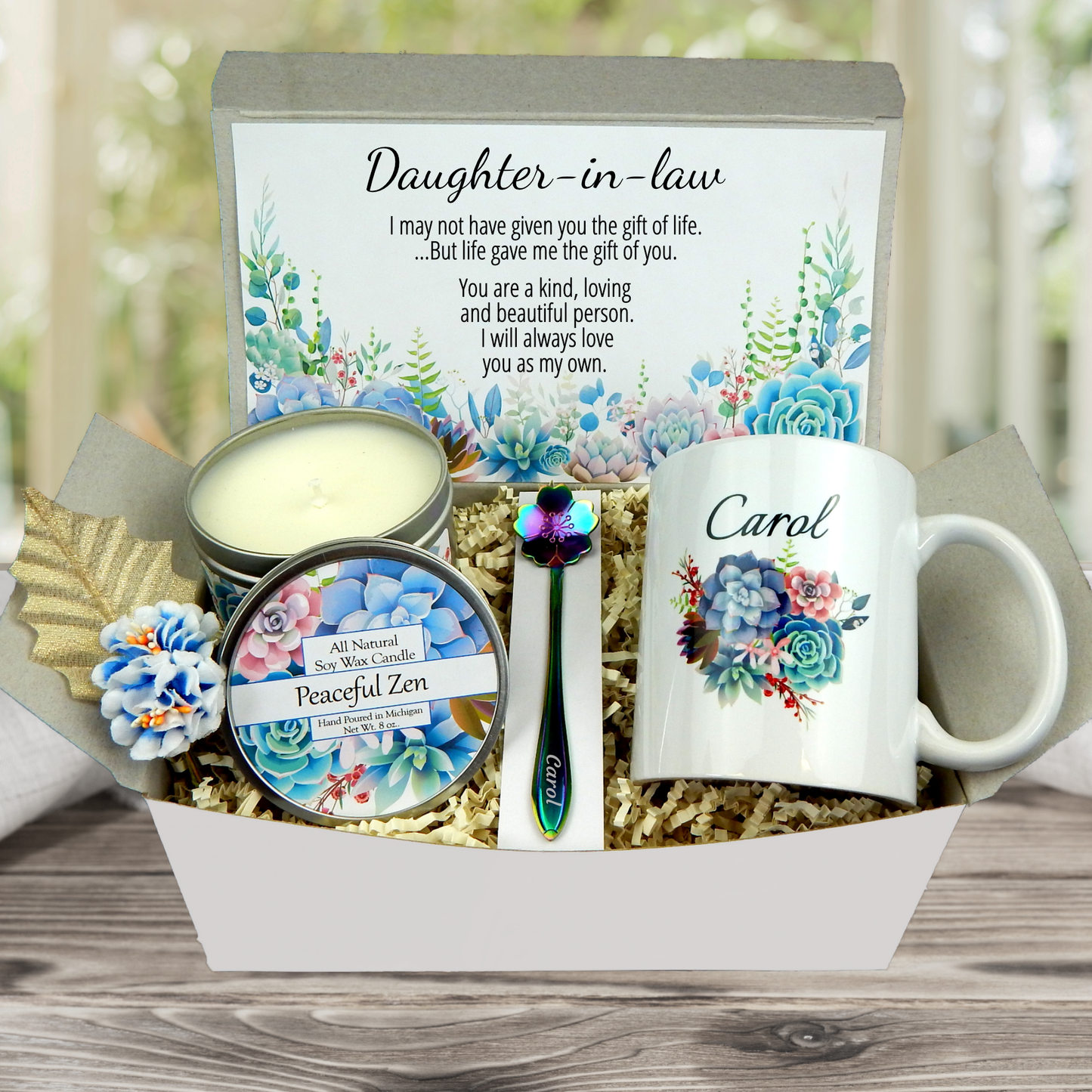 Meaningful Daughter-In-Law Gift Box with Custom Mug