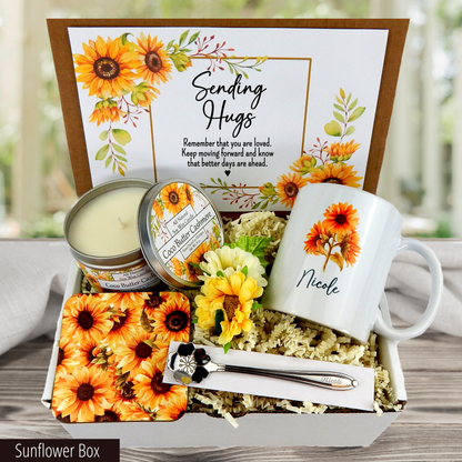 Sending Hugs Gift - Personalized Gift for Encouragement - Send A Hug Gift