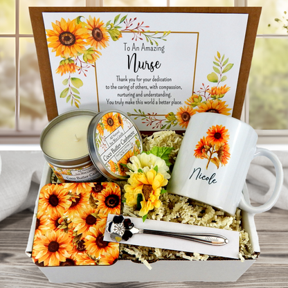 Nurse Appreciation Week Gift Basket - Nurses Day Gift Idea