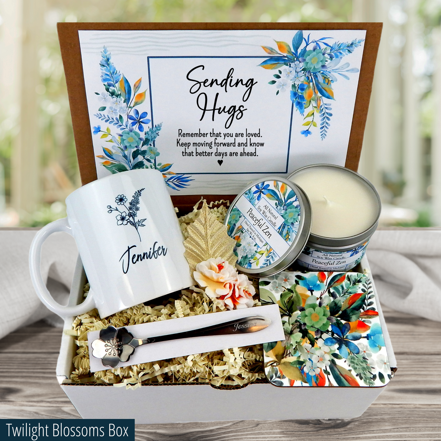 Sending Hugs Gift - Personalized Gift for Encouragement - Send A Hug Gift