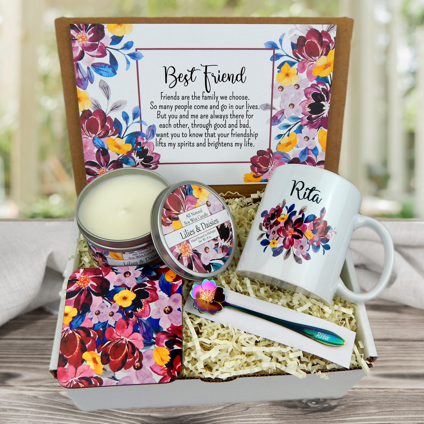 Gift for Best Friend - Friendship Gift Basket