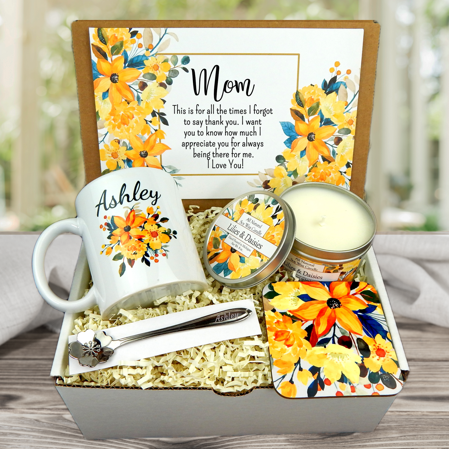 Personalized Gift for Mom with Coffee Mug